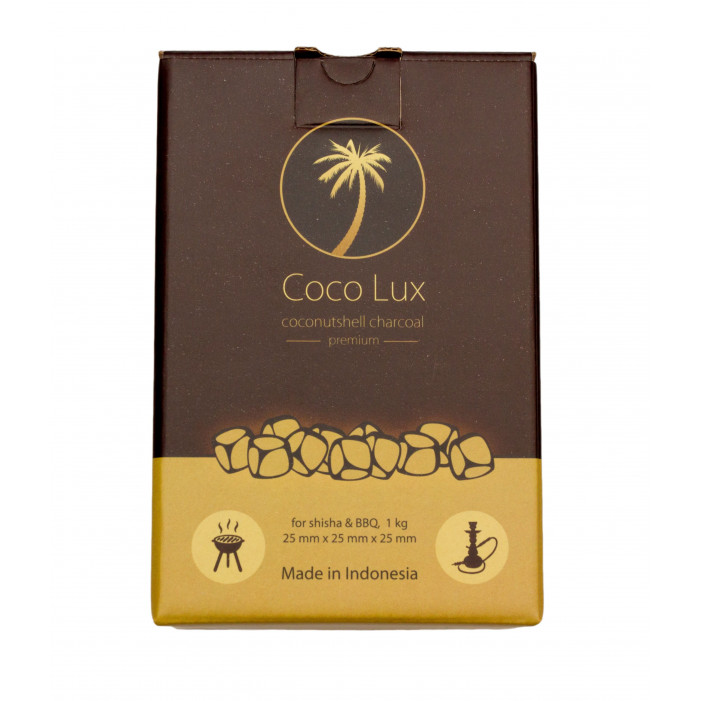 Уголь кокосовый для кальяна CocoLux, 1кг оптом - 10021062