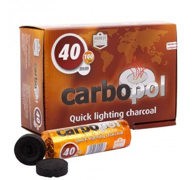 Вугілля Carbopol 40mm для кальяну оптом - 10021070