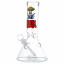 Бонг скляний Mushroom Beaker H: 23cm Ø: 45mm оптом - 88162