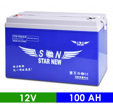 Акумуляторна батарея STAR NEW 12v 100 AH оптом - 29022