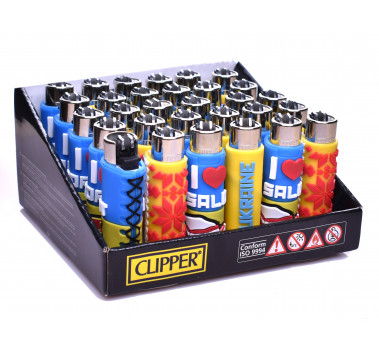 Зажигалка Clipper Silicone оптом - 17028
