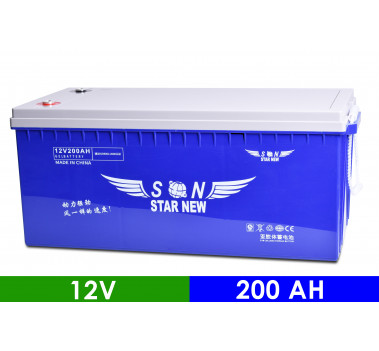 Акумуляторна батарея STAR NEW 12v 200 AH оптом - 29024