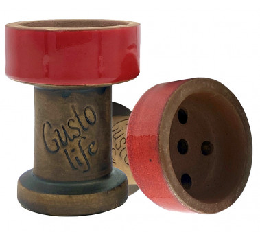 Чаша для кальяну Gusto Bowls Rook (Red) оптом - 24153