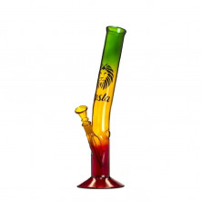 Бонг стеклянный Rasta Hangover H:33cm SG:14.5mm
