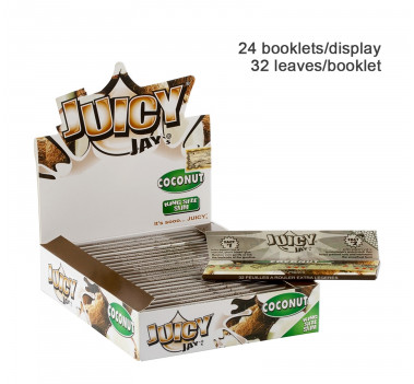 Бумага для самокруток King Size Juicy Jays Coconut оптом - 89109