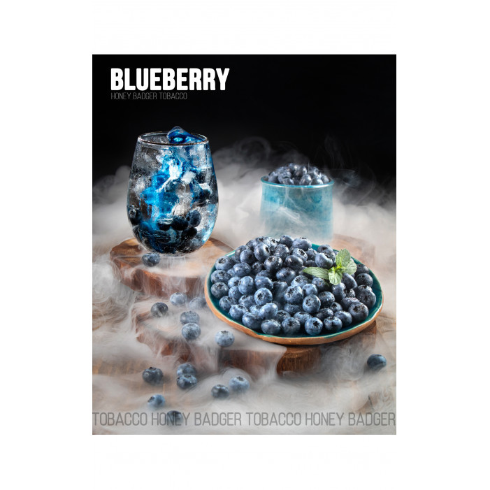 Табак для кальяна Honey Badger Blueberry (Черника), Mild 40гр оптом - 103