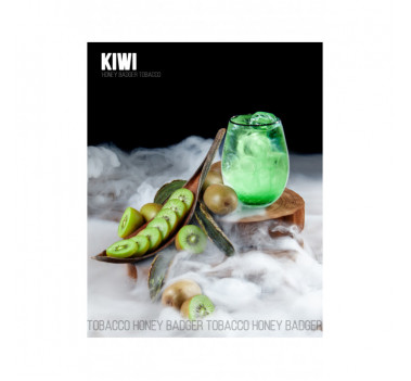 Тютюн для кальяну Honey Badger Kiwi (Ківі), Wild 40гр оптом - 215