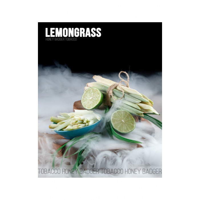 Табак для кальяна Honey Badger Lemongrass (Лемонграсс), Wild 40гр оптом - 217