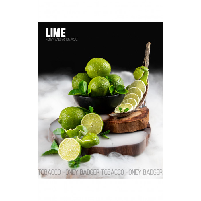 Табак для кальяна Honey Badger Lime (Лайм), Wild 40гр оптом - 218