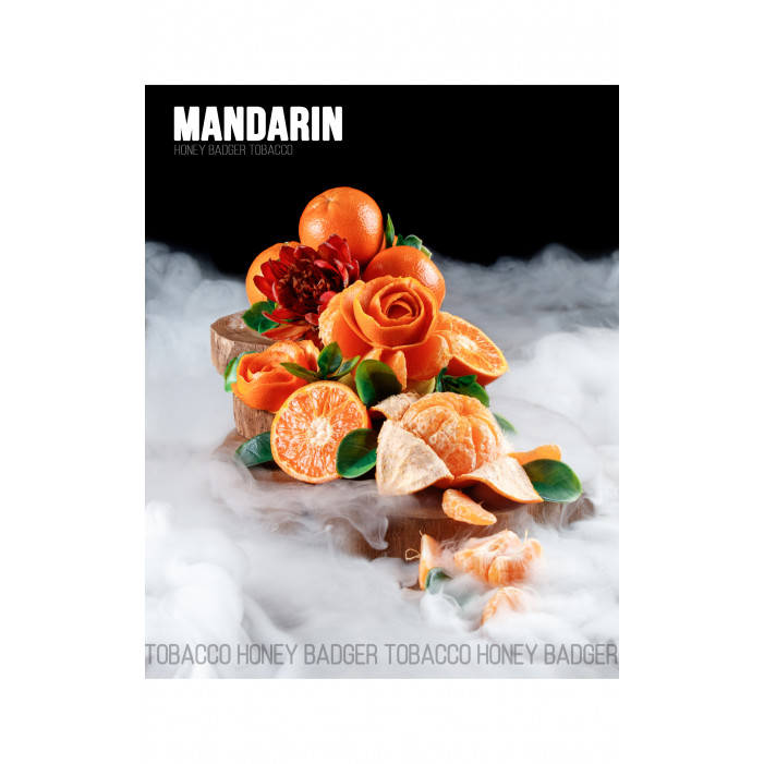 Табак для кальяна Honey Badger Mandarin (Мандарин), Wild 40гр оптом - 221