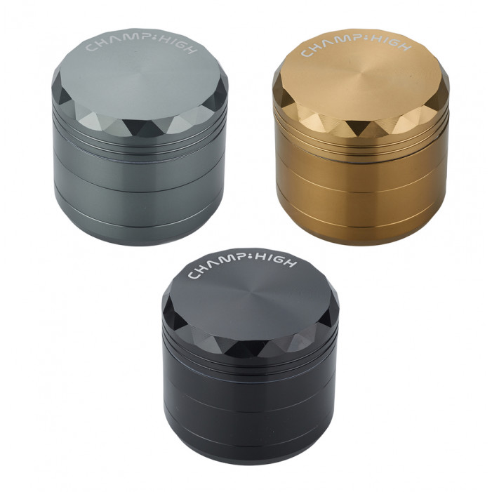Гріндер алюмінієвий CHAMP HIGH CLASSIC ALU GRINDER 50 MM DL6 оптом - 89467