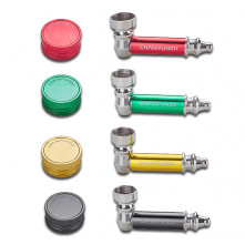 Трубка металлическая мини Champ CH.HIGH MINI METAL PIPE SHINY GRIND
