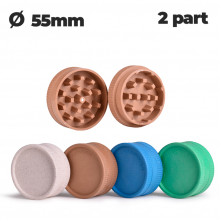 Гриндер пластиковий HEMP PLASTIC GRINDER D:55 mm 2 LAYERS