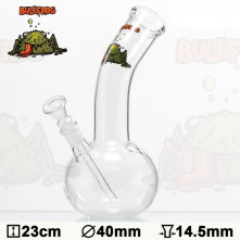 Бонг стеклянный Bullfrog - H:23cm- ?:45mm