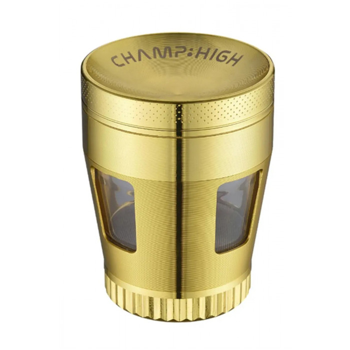 Гріндер металевий Champ CH. HIGH WINDOW CURVED GRINDER 50MM  оптом - 89461