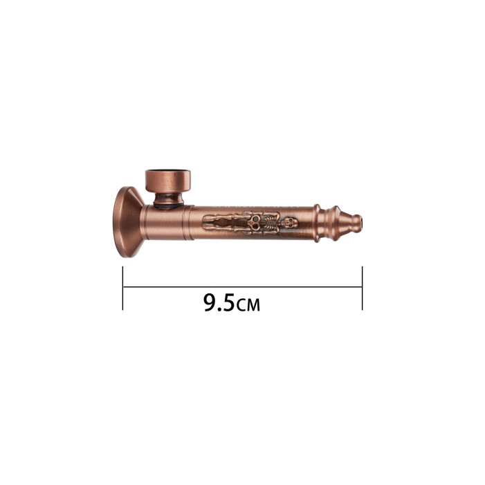 Трубка металева CH HIGH SKELETON METAL PIPE 9,5CM DL12 оптом - 89470