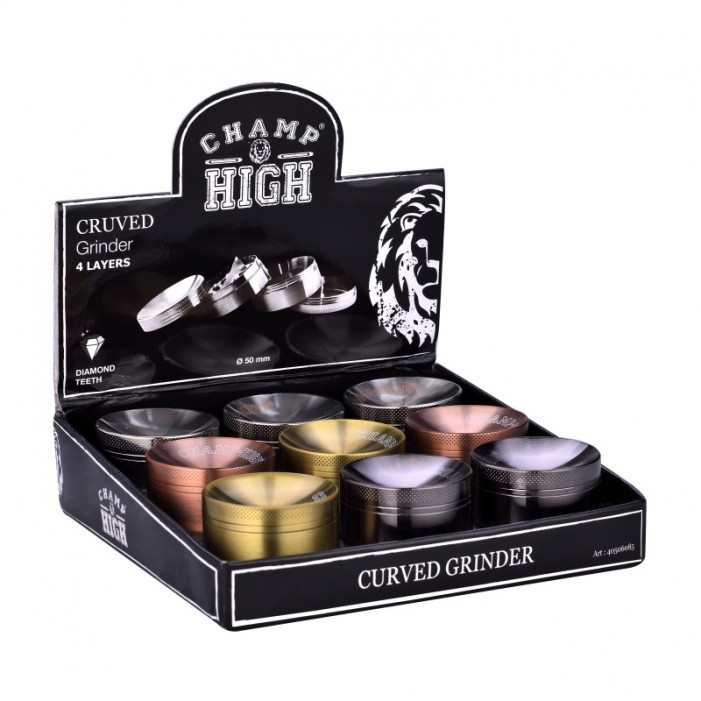 Гріндер вигнутий Champ CH HIGH CURVED GRINDER 50 MM 4 LAY DL9 оптом - 89415