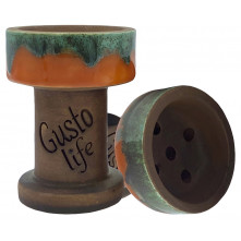 Чаша для кальяна Gusto Bowls Rook (Orange/Green)