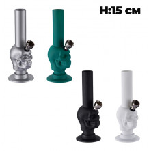 Бонг силиконовый C HIGH MINI SKULL BONG RUBBER 150 MM 