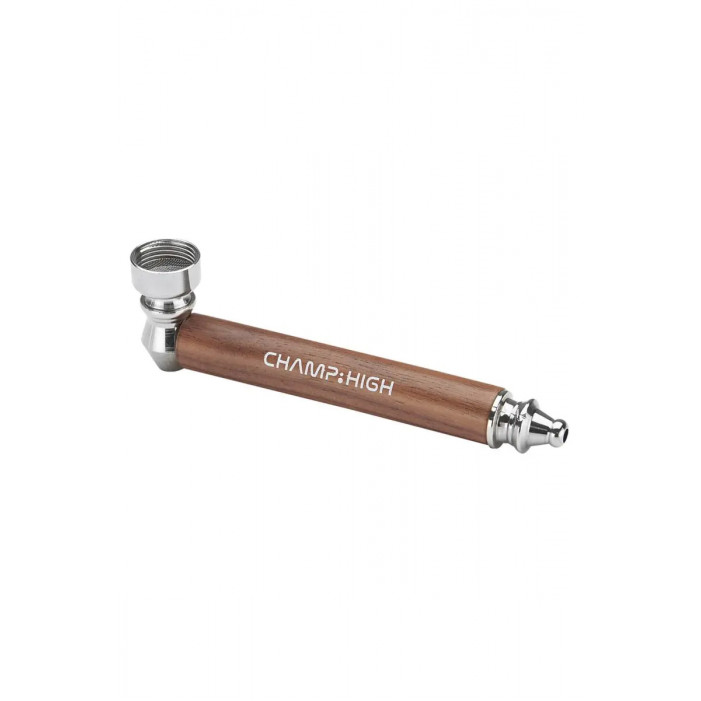 Трубка метал/дерево CHAMP HIGH METAL / WOODEN PIPE12CM D12 оптом - 89456