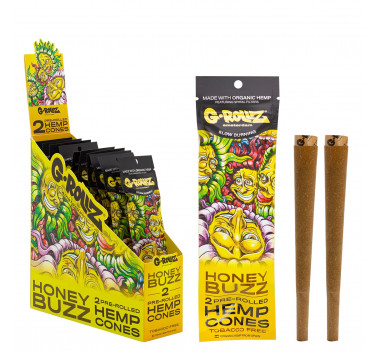 Конус G-ROLLZ - 2x Honey Flavored Pre-Rolled Hemp Cones оптом - 89428