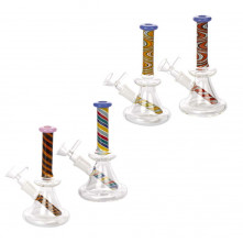 Бонг скляний Amsterdam Limited Edition Mixed Bubbler H:16 SG:14,5 d:25mm