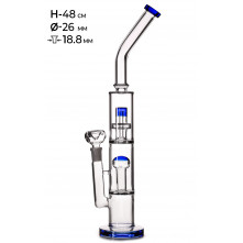 Бонг скляний MISTIQ - H: 48cm Ø: 26mm S: 18.8mm