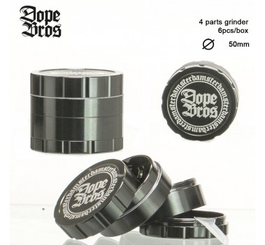 Гриндер металевий DOPE BRONS на 4 секції, 50 мм оптом - 89193