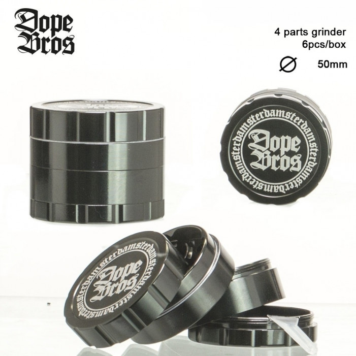 Гриндер металевий DOPE BRONS на 4 секції, 50 мм оптом - 89193