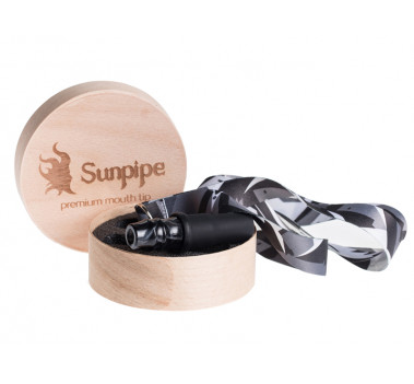 Персональный мундштук Sunpipe Premium Mini Black оптом - 77019