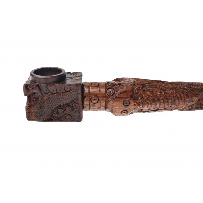 Трубка деревянная Short Ramus wooden pipe, ca. 21cm оптом - 27299