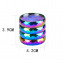 Гріндер алюмінієвий CHAMP HIGH RAINBOW DIAMOND GRINDER 42 mm оптом - 89385