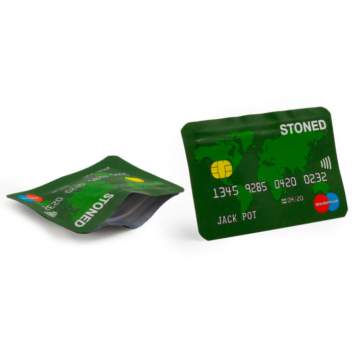Бокс для хранения бумаги для курения Credit Card 85mmx55mm оптом - 89360