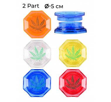 Гриндер пластиковый MISTIQ D:50мм 2 Part оптом - 89552