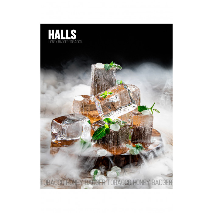 Тютюн для кальяну Honey Badger Halls (Холлс), Mild 40гр оптом - 112