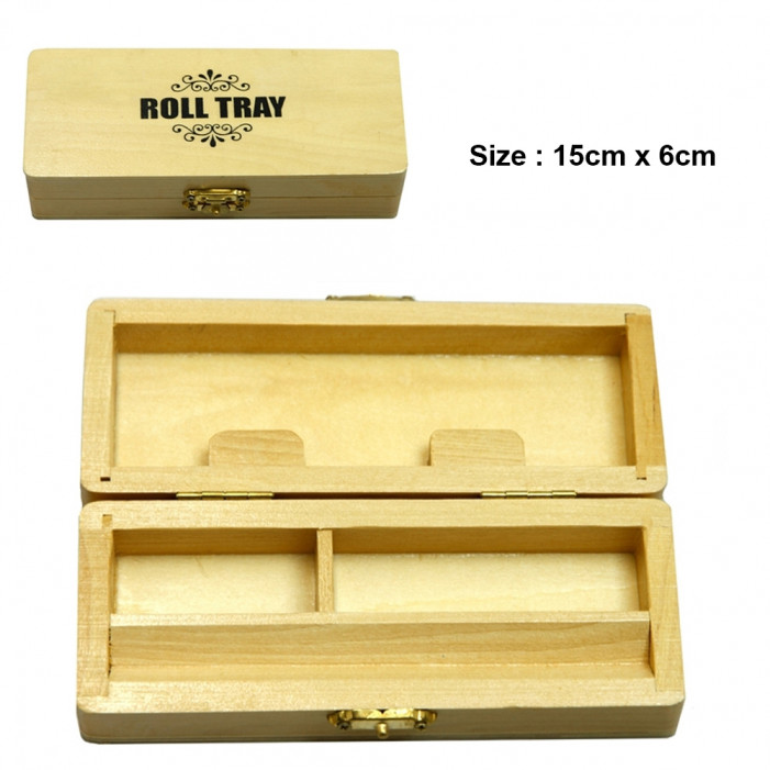 Бокс дерев'яний Roll Box Small Wooden 15cm x 6cm оптом - 88111