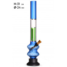 Бонг акріловий MISTIQ H:31cm Ø:24mm