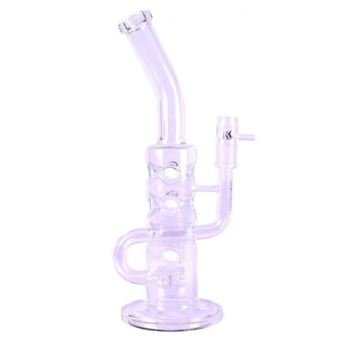 Бонг скляний Weedstar Lucky Lucke Glassbong Set 5 parts H:36cm-?:35mm- Socket:18.8mm оптом - 88243