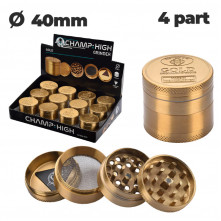 Гриндер металлический CHH GOLD GRINDER D:40 MM 4 LAY 