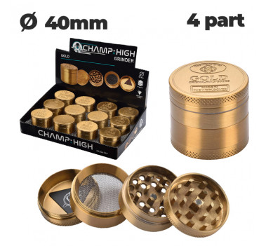 Гриндер металлический CHH GOLD GRINDER D:40 MM 4 LAY  оптом - 89381