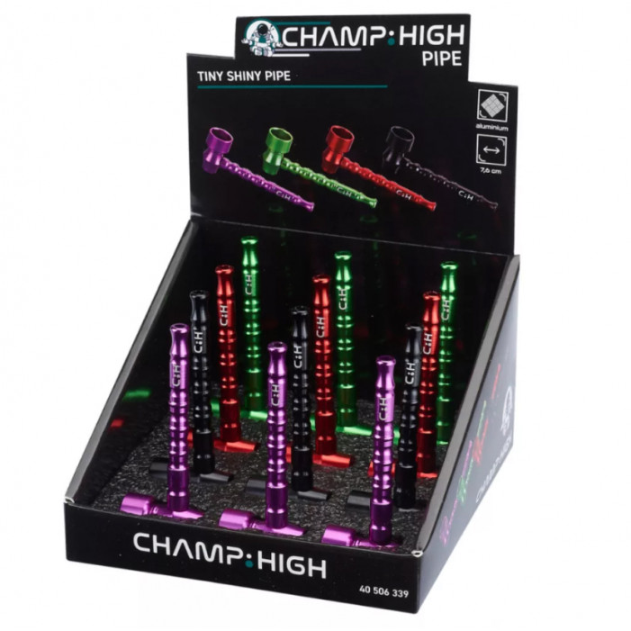 Трубка алюмінієва Champ CHH TINY SHINY PIPE 7.6CM DL-12 оптом - 89492