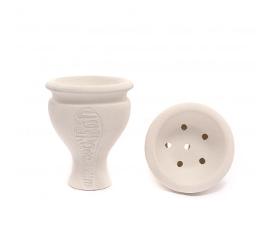 Чаша для кальяна с белой глины Upgrade mini оптом - 10021244
