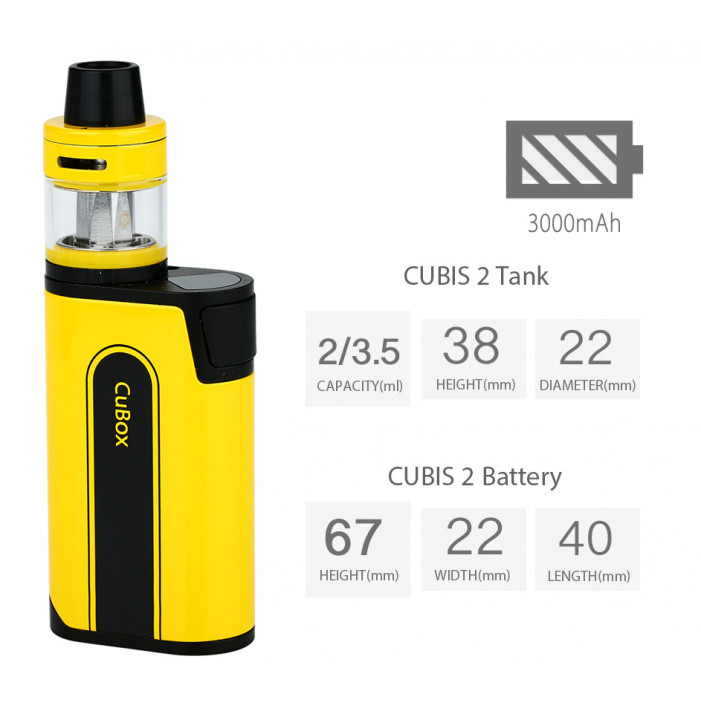 Бокс мод Joytech CuBox with Cubis 2 Kit 3000mAh оптом - 59409