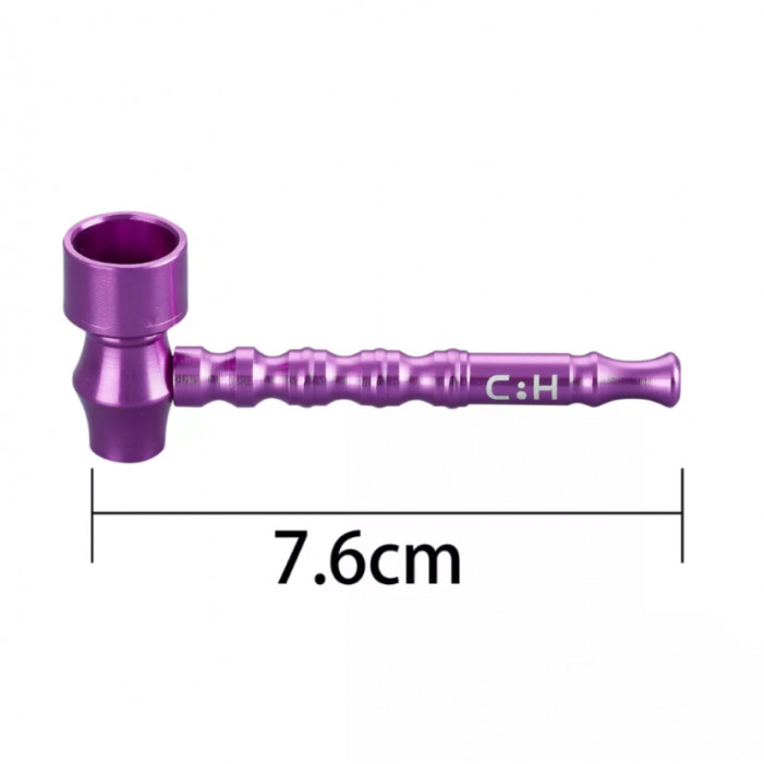 Трубка алюмінієва Champ CHH TINY SHINY PIPE 7.6CM DL-12 оптом - 89492