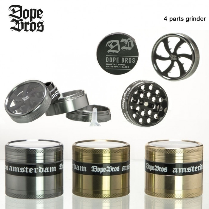 Гриндер Dope Bros AMSTER Metal edition - 4part- ?:50mm оптом - 89063