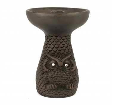 Чаша для кальяна глиняная RS OW Owl оптом - 14015