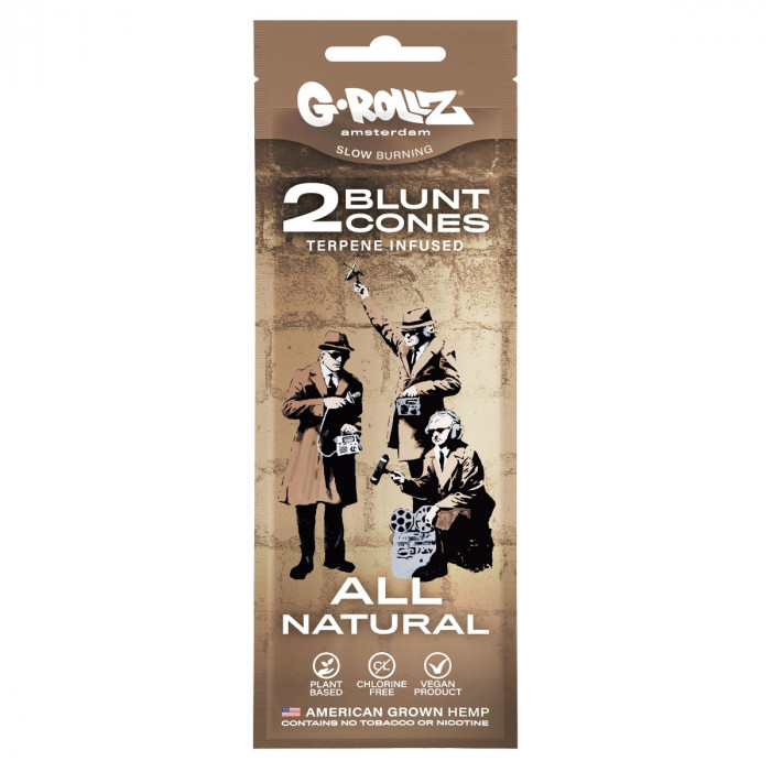 Конуси для самокруток G-ROLLZ Banksy's Graffiti 2x All Natural оптом - 89446