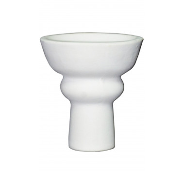 Чаша з білої глини LEX класична оптом - 84003