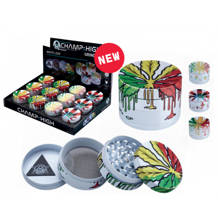 Гріндер Champ C.HIGH WHITE LEAF 50 MM GRINDER DL12 оптом - 89460
