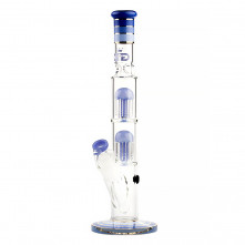 Бонг скляний Grace Glass Big Cane Blue H:41- Ø:29.5mm - SG:18.8mm - TH:5mm